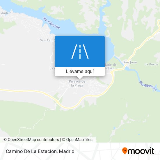 Mapa Camino De La Estación