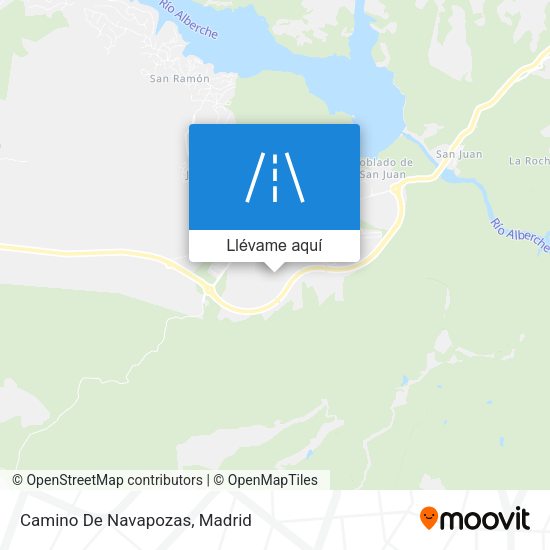 Mapa Camino De Navapozas