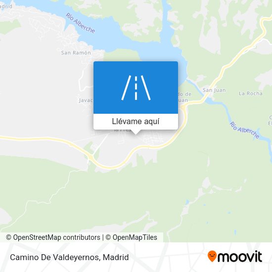 Mapa Camino De Valdeyernos