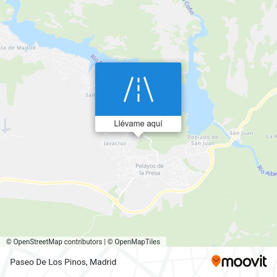 Mapa Paseo De Los Pinos
