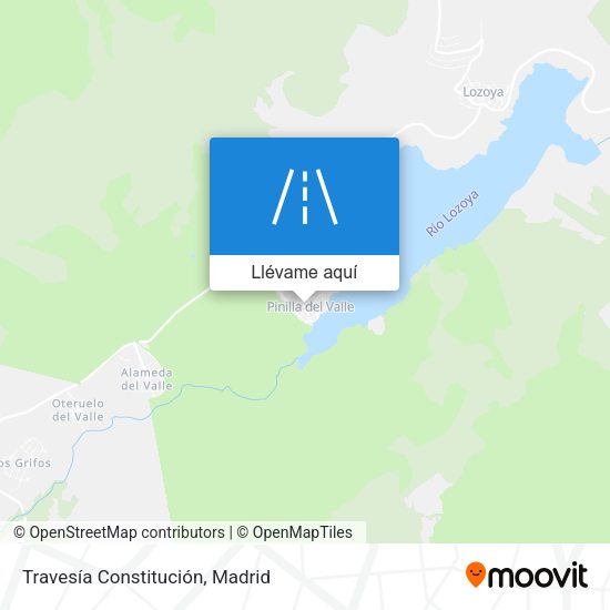 Mapa Travesía Constitución