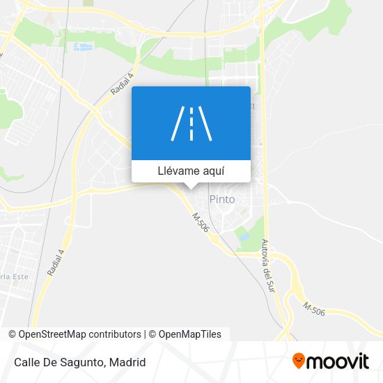 Mapa Calle De Sagunto