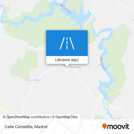 Mapa Calle Cerradilla