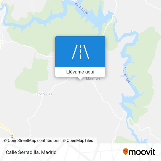 Mapa Calle Serradilla