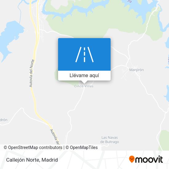 Mapa Callejón Norte