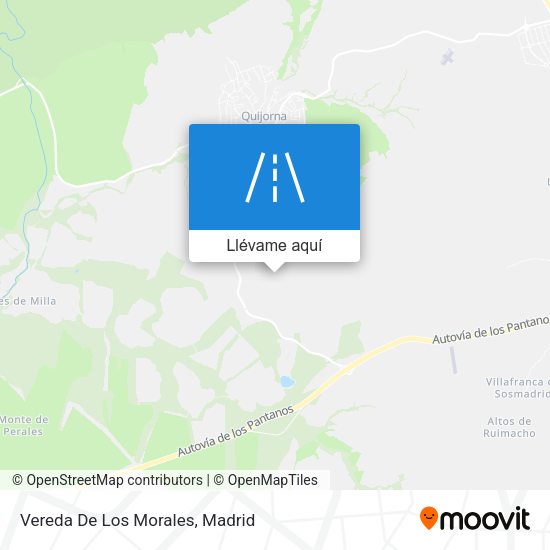 Mapa Vereda De Los Morales