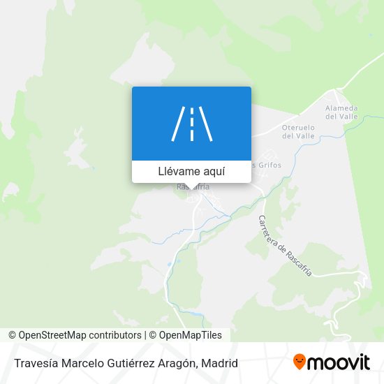 Mapa Travesía Marcelo Gutiérrez Aragón