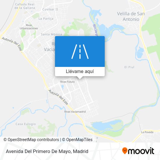 Mapa Avenida Del Primero De Mayo