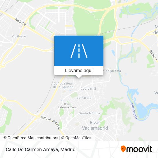 Mapa Calle De Carmen Amaya