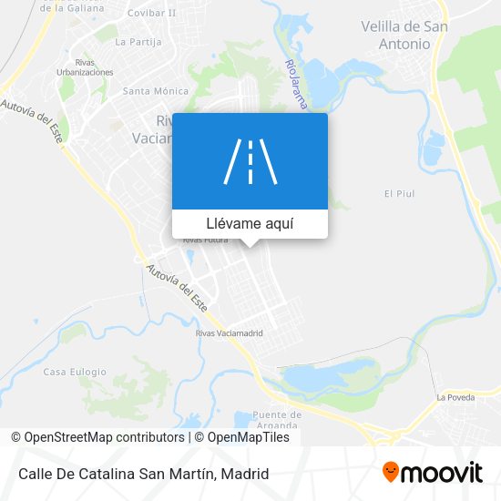 Mapa Calle De Catalina San Martín