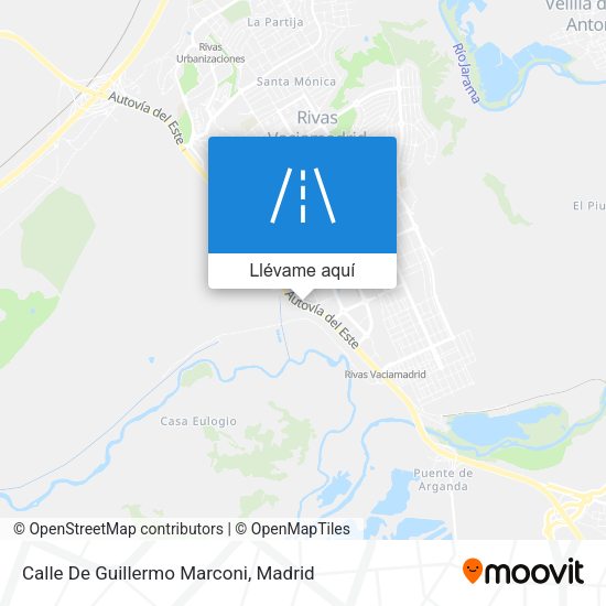 Mapa Calle De Guillermo Marconi