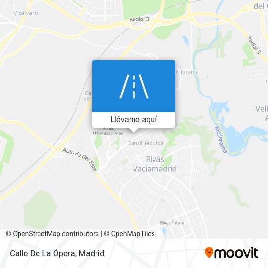 Mapa Calle De La Ópera