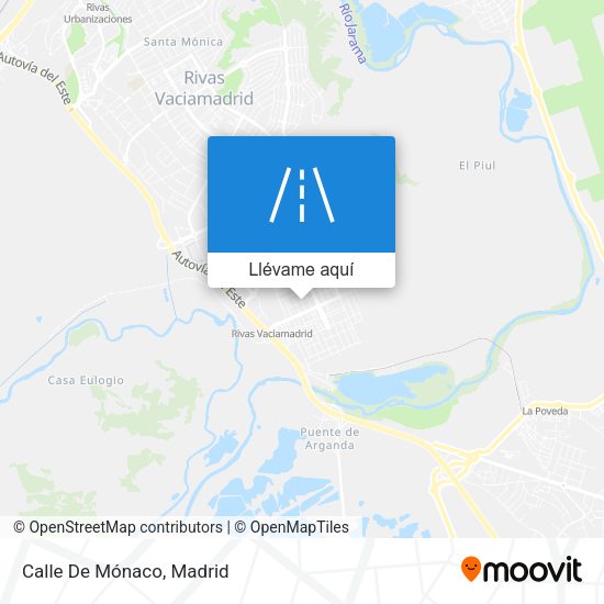 Mapa Calle De Mónaco