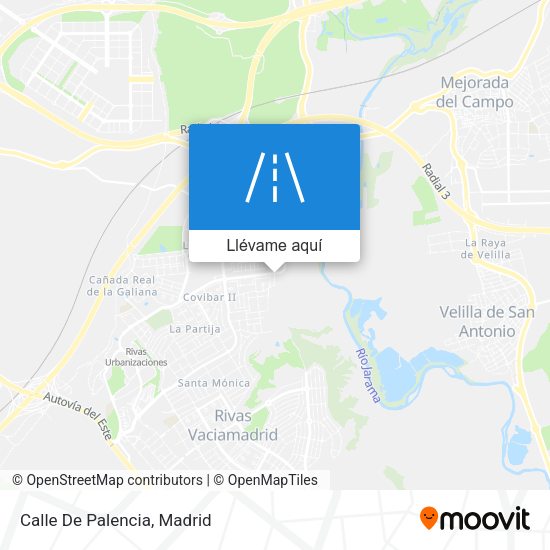Mapa Calle De Palencia