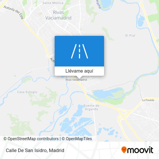Mapa Calle De San Isidro