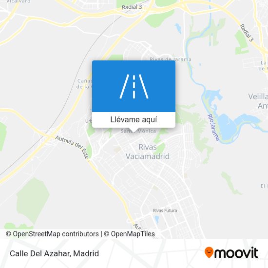 Mapa Calle Del Azahar