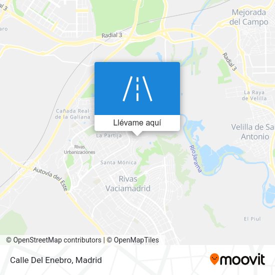 Mapa Calle Del Enebro