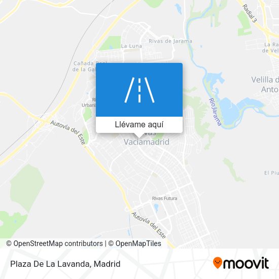Mapa Plaza De La Lavanda