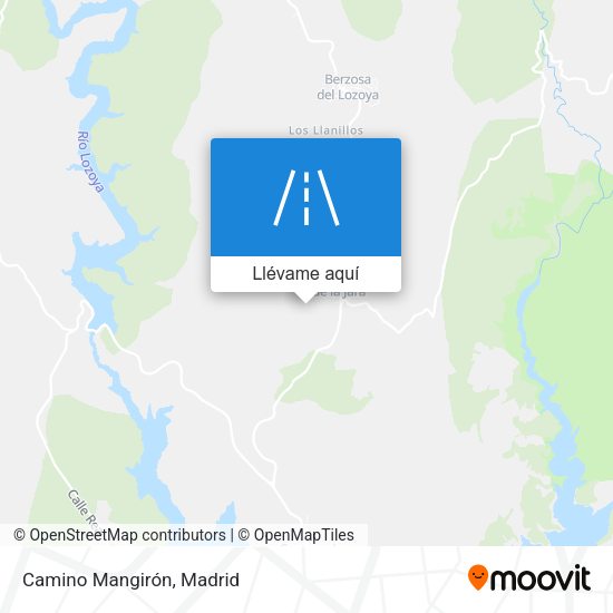 Mapa Camino Mangirón