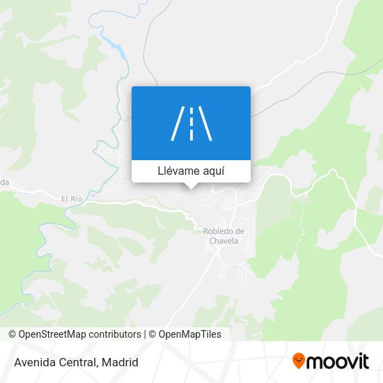 Mapa Avenida Central