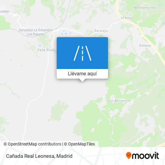 Mapa Cañada Real Leonesa