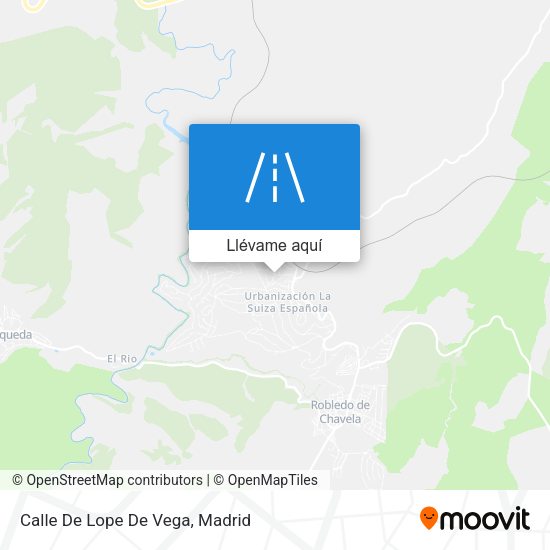Mapa Calle De Lope De Vega