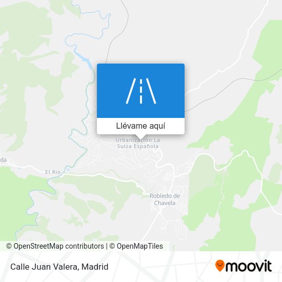 Mapa Calle Juan Valera