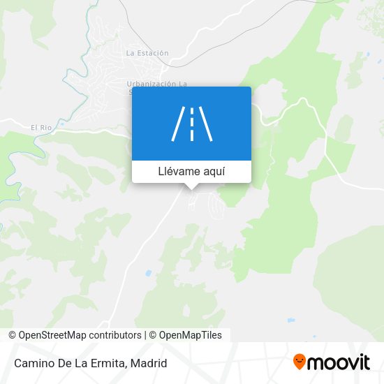 Mapa Camino De La Ermita