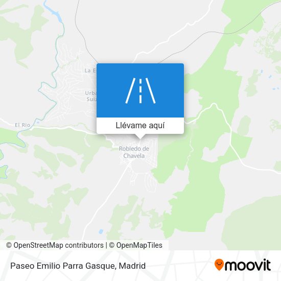 Mapa Paseo Emilio Parra Gasque