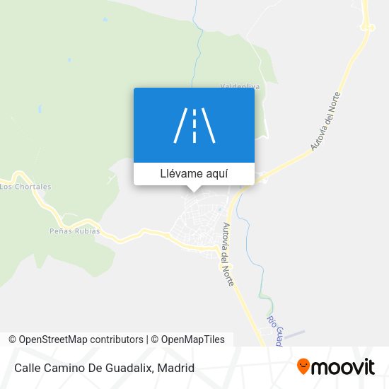 Mapa Calle Camino De Guadalix