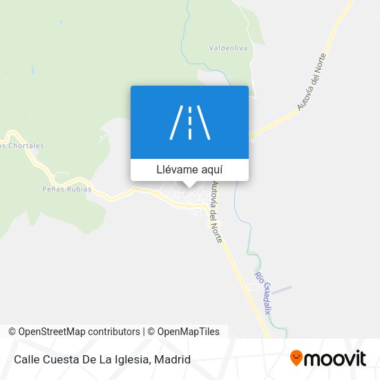 Mapa Calle Cuesta De La Iglesia