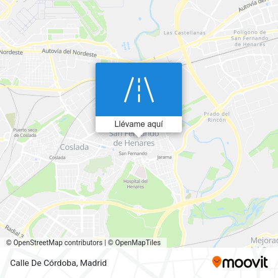 Mapa Calle De Córdoba