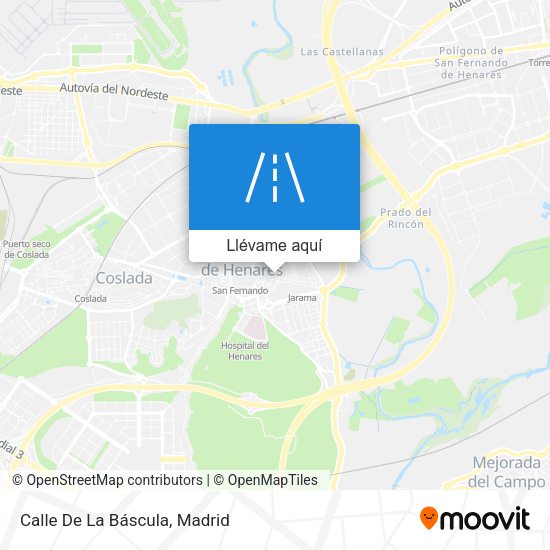 Mapa Calle De La Báscula