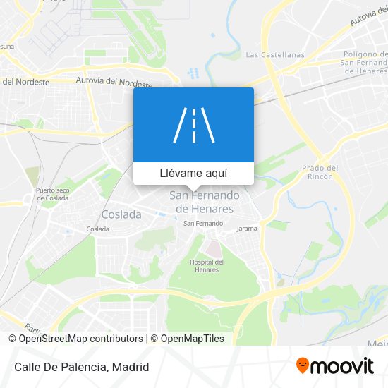 Mapa Calle De Palencia