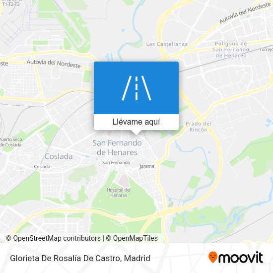 Mapa Glorieta De Rosalía De Castro