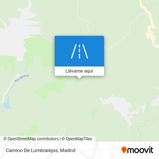 Mapa Camino De Lumbralejos