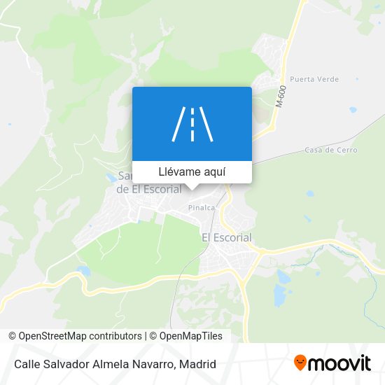 Mapa Calle Salvador Almela Navarro