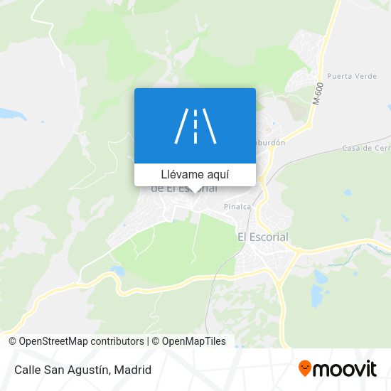Mapa Calle San Agustín