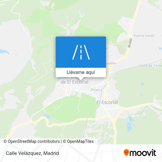 Mapa Calle Velázquez