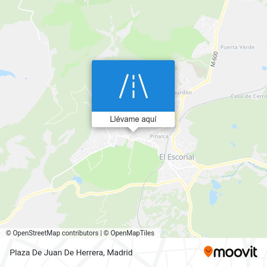 Mapa Plaza De Juan De Herrera