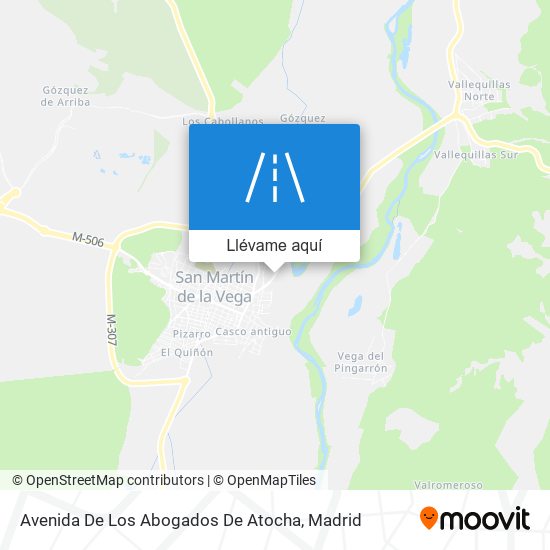 Mapa Avenida De Los Abogados De Atocha