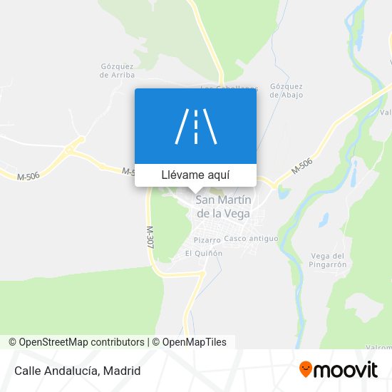 Mapa Calle Andalucía