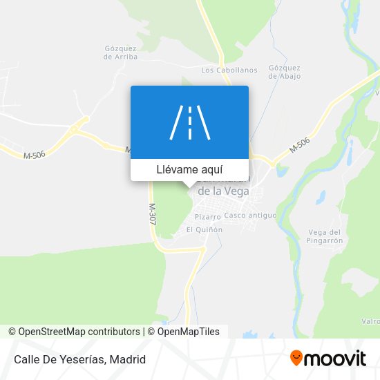 Mapa Calle De Yeserías