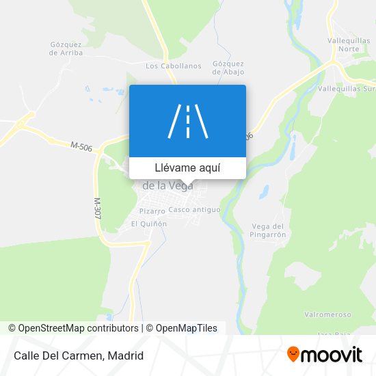 Mapa Calle Del Carmen