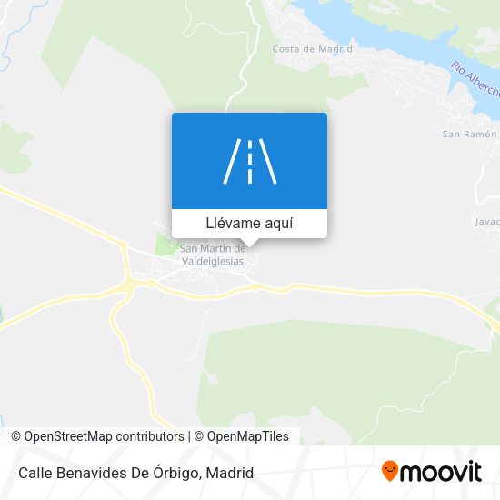Mapa Calle Benavides De Órbigo