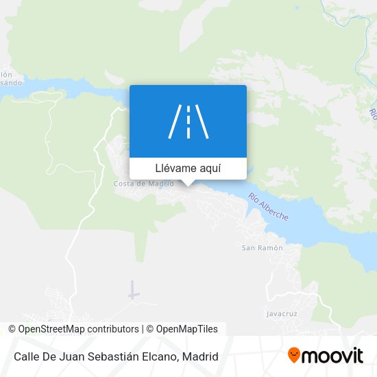 Mapa Calle De Juan Sebastián Elcano