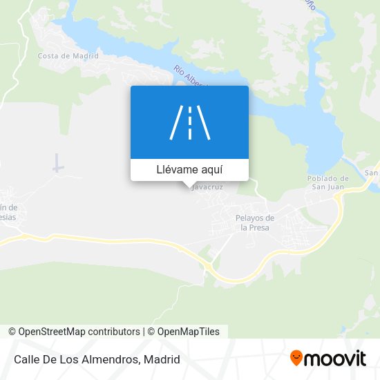Mapa Calle De Los Almendros