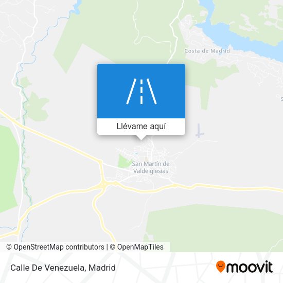 Mapa Calle De Venezuela