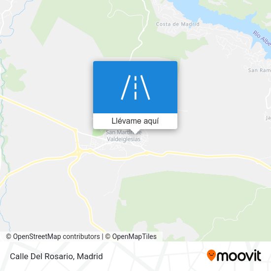 Mapa Calle Del Rosario
