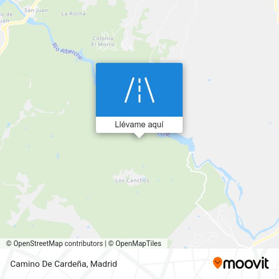 Mapa Camino De Cardeña